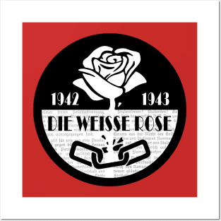 White Rose Resistance Posters and Art